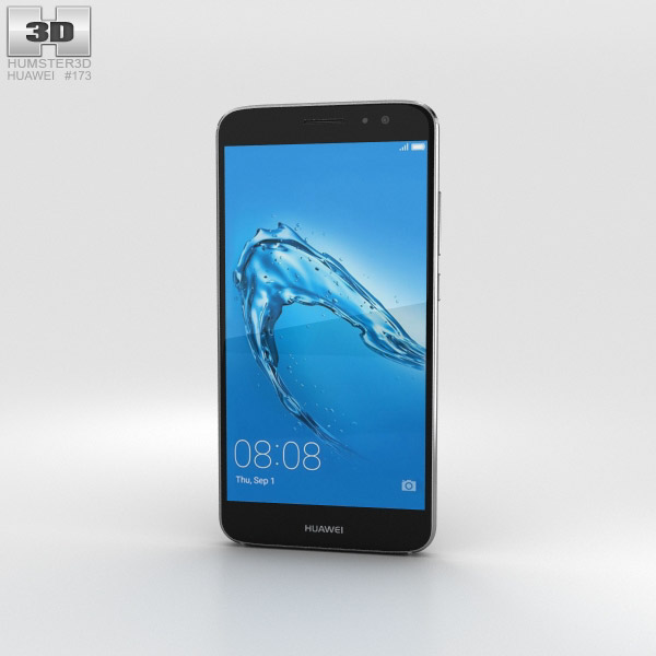 Huawei Nova Plus Titanium Grey 3D model
