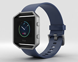 Fitbit Blaze Blue/Silver Modelo 3d