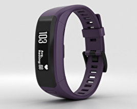 Garmin Vivosmart HR Imperial Purple Modello 3D