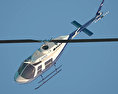 Bell 206 3D-Modell