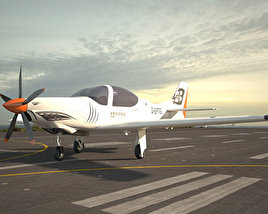 Grob G 120TP Modello 3D