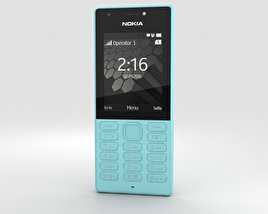 Nokia 216 Mint 3D-Modell