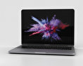 Apple MacBook Pro 13 inch (2016) Space Gray 3d model