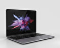 Apple MacBook Pro 13 inch (2016) Space Gray 3d model