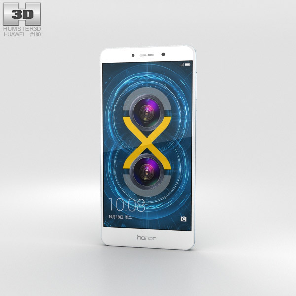 Huawei Honor 6x Blue 3D model