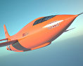 벨 X-1 3D 모델 