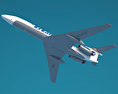 Tupolev Tu-134 3d model
