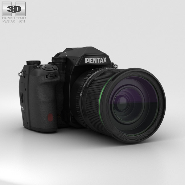 Pentax K-1 3D 모델 