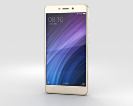 Xiaomi Redmi 4 Prime Gold 3D model