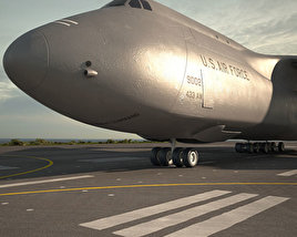 Lockheed C-5 Galaxy 3D model