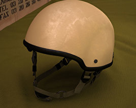 MK 7 头盔 3D模型