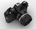 Nikon FE 黒 3Dモデル