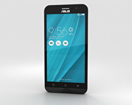 Asus Zenfone Go (ZB500KL) Silver Blue Modèle 3D