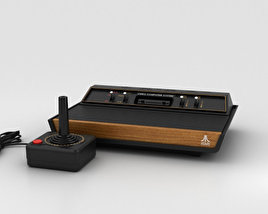 Atari 2600 3D модель