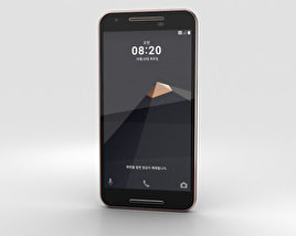 LG U Schwarz 3D-Modell