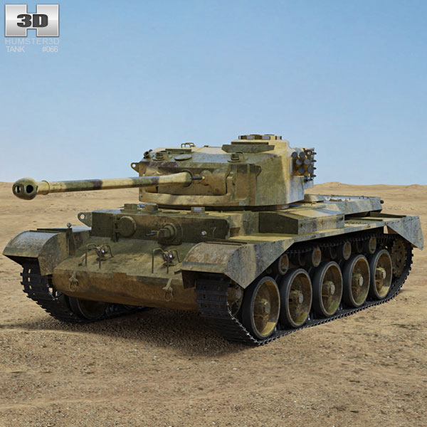 Mk X彗星坦克 3D模型