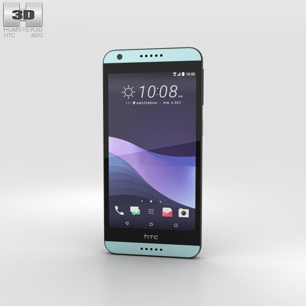 HTC Desire 650 Dark Blue 3D модель