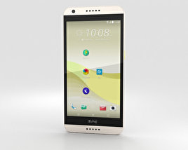 HTC Desire 650 Branco Modelo 3d