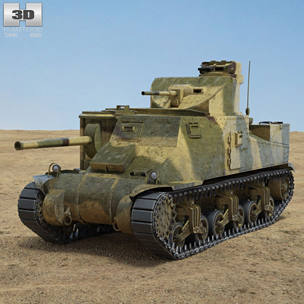M3 Lee 3D model