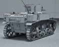 M3軽戦車 3Dモデル