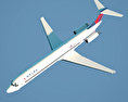 マクドネル・ダグラス MD-80 3Dモデル