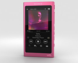 Sony NW-A35 Pink 3D模型