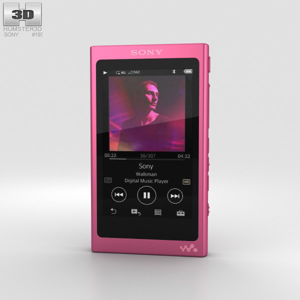 Sony NW-A35 Pink 3D model