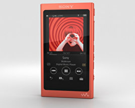 Sony NW-A35 Red Modelo 3D