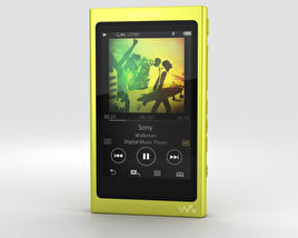 Sony NW-A35 Yellow 3D model