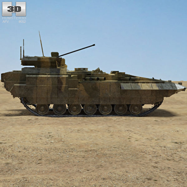 T-15 Armata 3D model - Military on Hum3D