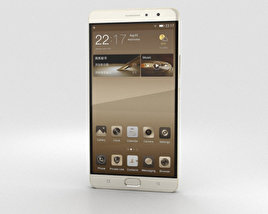 Gionee M6 Plus Champagne Gold 3D model
