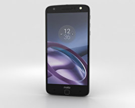 Motorola Moto Z Black Gray with Mophie Juice Pack 3D model