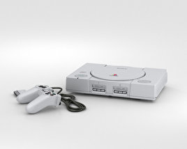 Sony PlayStation 3D model