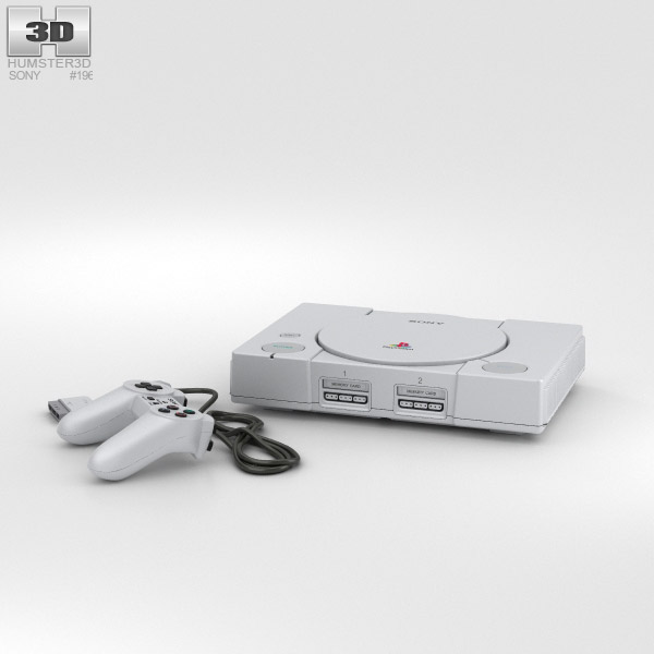 Sony PlayStation 3Dモデル