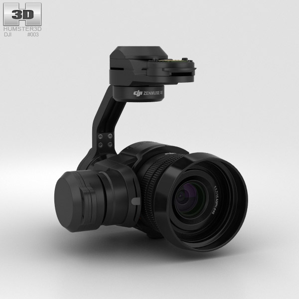 DJI Zenmuse X5 カメラ 3Dモデル