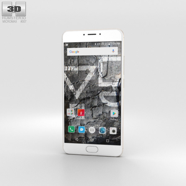 Micromax YU Yunicorn Gold 3D model
