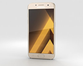 Samsung Galaxy A3 (2017) Gold Sand Modèle 3D