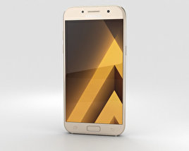 Samsung Galaxy A5 (2017) Gold Sand Modello 3D