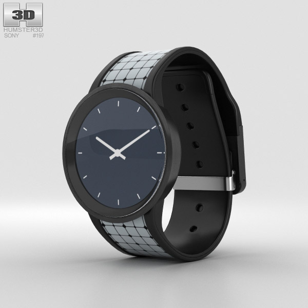 Sony FES Watch U Modèle 3D