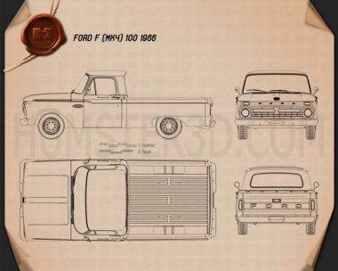 blueprint ford galaxie