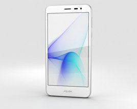 Sharp Aquos U SHV35 White 3D model