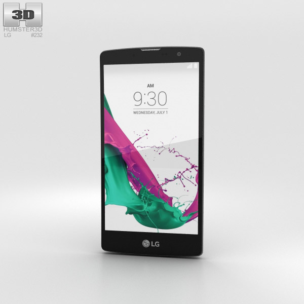 LG G4c Metallic Gray 3D model