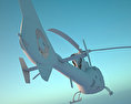 Aerospatiale SA-342 Gazelle Modello 3D