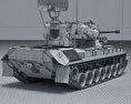 Flakpanzer Gepard 1A2 Modelo 3d