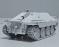 追獵者式坦克殲擊車 3D模型