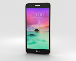 LG K10 (2017) Gold 3D model