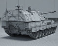 PzH2000自走榴弾砲 3Dモデル