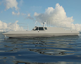 SEALION I Surface Vessel 3D model
