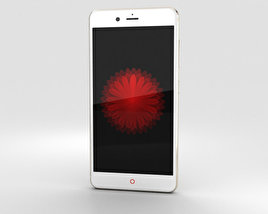 ZTE Nubia Z11 mini S Gold 3D model