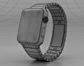 Apple Watch Series 2 42mm Stainless Steel Case Link Bracelet 3d model